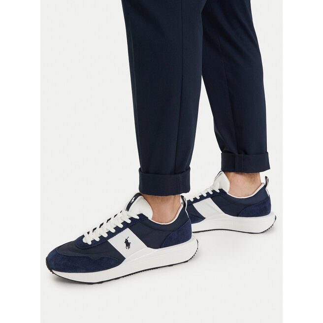 Sneakersy Polo Ralph Lauren Train 89 809P07284003 Granatowy - męskie