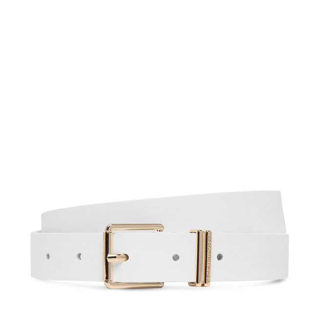 Pasek Tommy Hilfiger Th Square 2.5 AW0AW18692 Biały -
