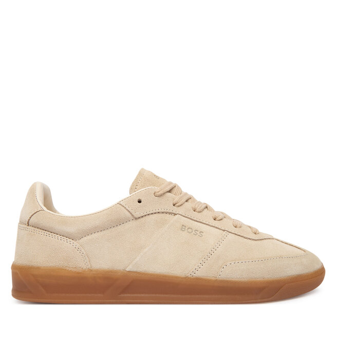 Sneakersy BOSS Brenta 50536645 Beżowy - kobiece