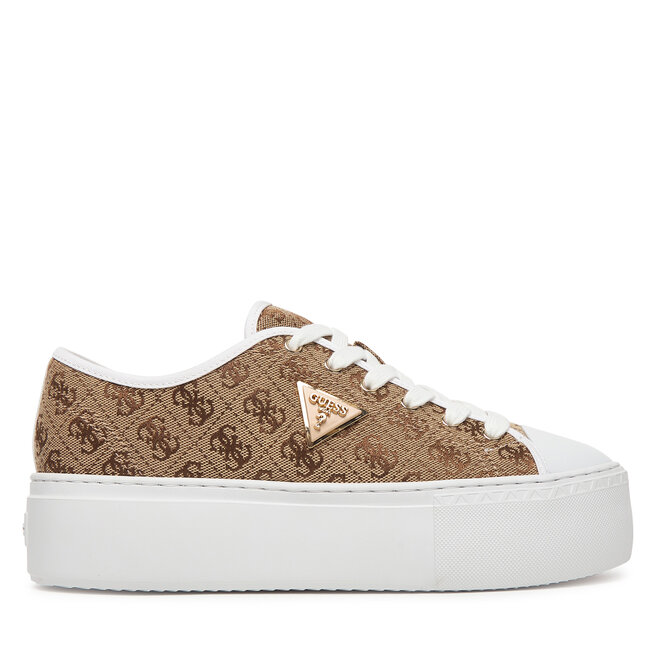 Trampki Guess FLJJZ4 FAL12 Beżowy - kobiece