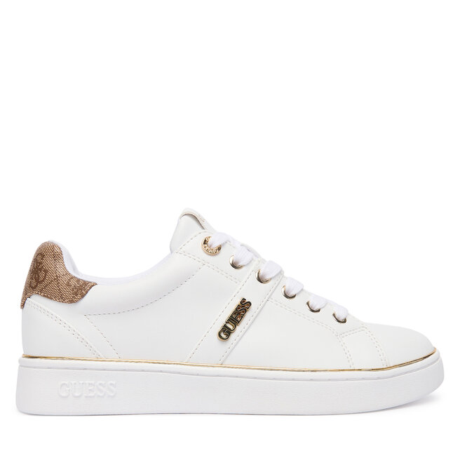 Sneakersy Guess FLFBTZ ELE12 Biały - kobiece