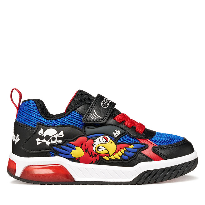 Sneakersy Geox J Inek Boy J659CA 01454 C0833 M Niebieski - chłopięce