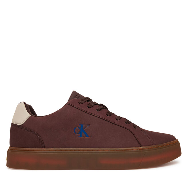 Sneakersy Calvin Klein Classic Cupsole Laceup YM0YM01432 Fioletowy - męskie