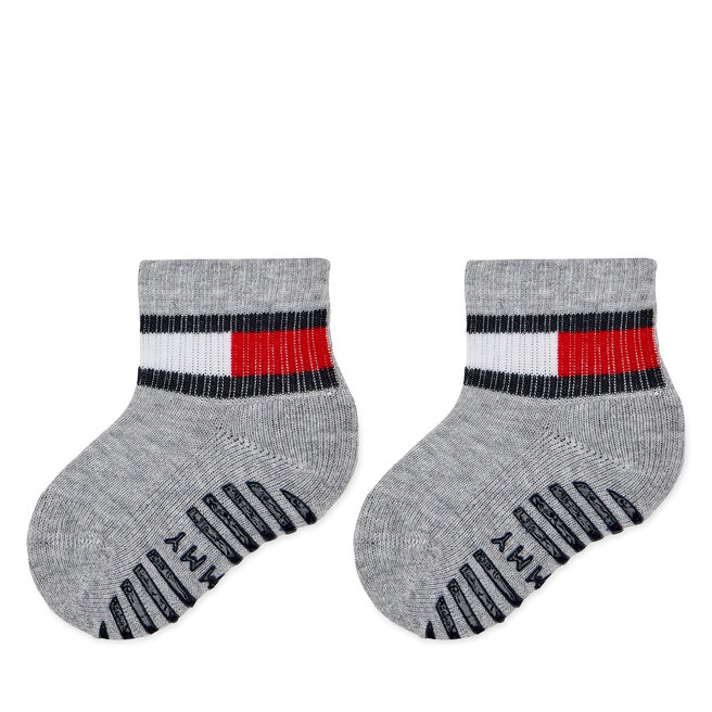 Skarpety długie Tommy Hilfiger 701226500 Szary - dziecięce