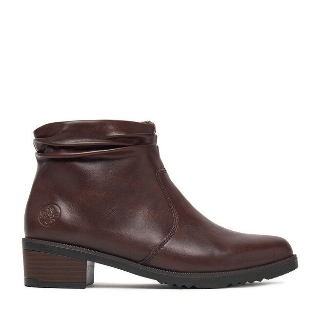 Botki Rieker CEO-Y0551-25 Brązowy - kobiece