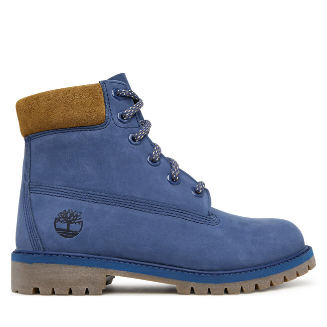 Trapery Timberland Premium 6-Inch Waterproof TB0A6BETA2A1 Granatowy - chłopięce