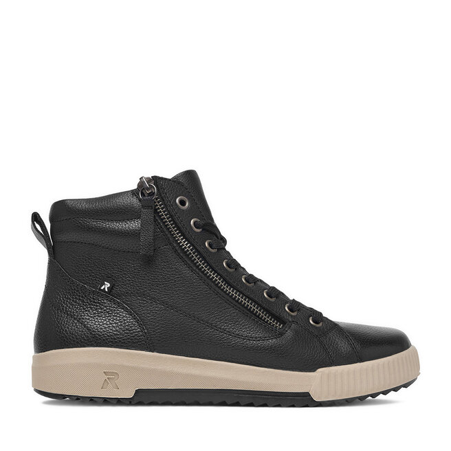Sneakersy Rieker CEO-W0164-00 Czarny - kobiece