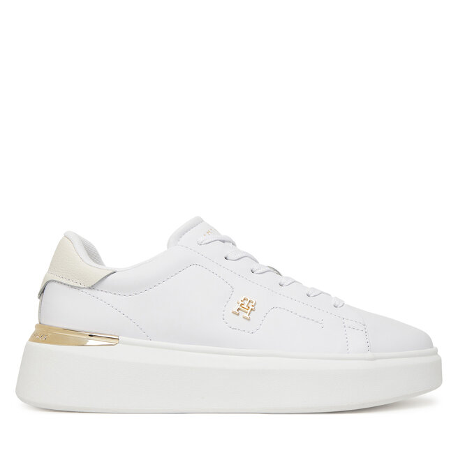 Sneakersy Tommy Hilfiger FW0FW08631 Biały - kobiece