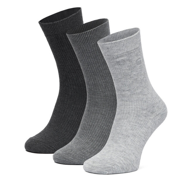 Skarpety długie G-Star Raw CEO_LA_G-STAR_11968_W_AW25 (3-PACK) Szary - męskie