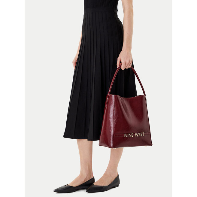 Torebka Nine West CEO-UTAH-LDA8011 Bordowy -