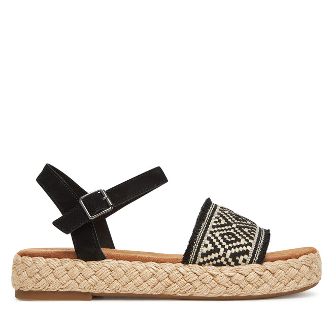 Espadryle Toms Abby 10021992 Czarny - kobiece