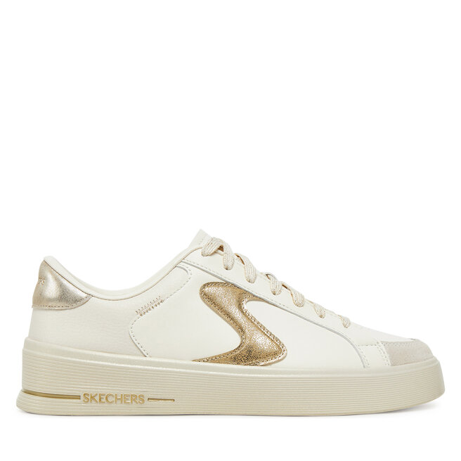 Sneakersy Skechers Hiland - Quite Chic 185170/NTGD Écru - kobiece