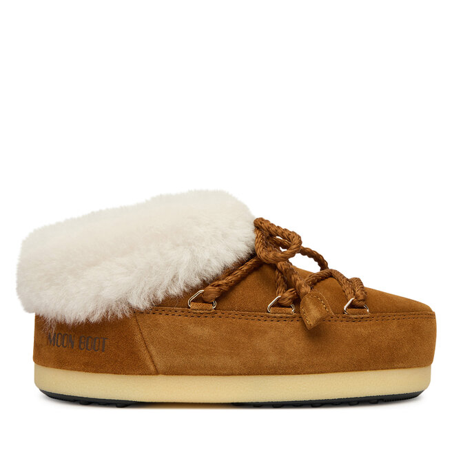 Śniegowce Moon Boot Mb Evx Mule Suede 80D1470090 Brązowy - kobiece
