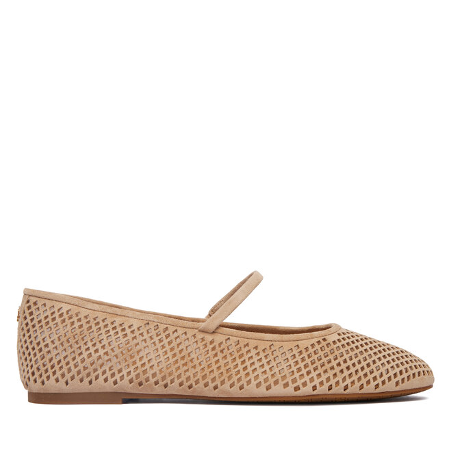 Baleriny LAUREN RALPH LAUREN Jayna Mj 802P12019003 Beżowy -
