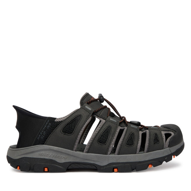 Sandały Skechers Tresmen  205187/BLK Czarny - męskie