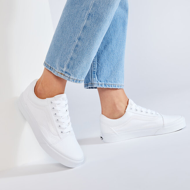 Tenisówki Vans Old Skool VN000D3HW00 Biały - kobiece