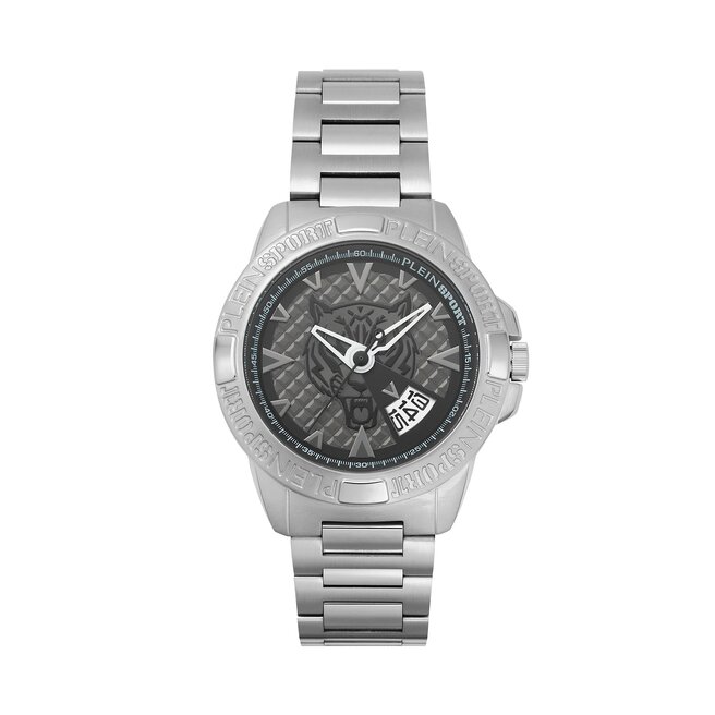 Zegarek Plein Sport Touchdown PSFBA0923 Srebrny -