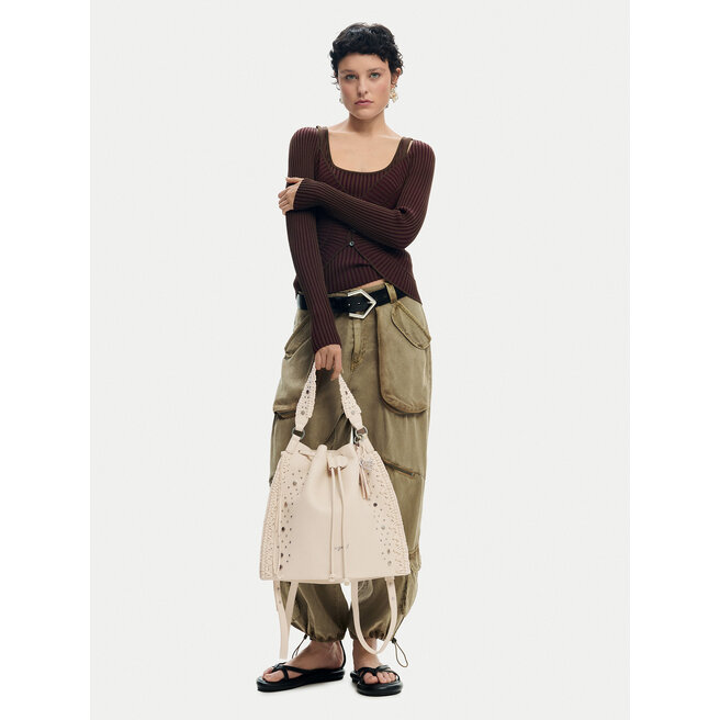 Plecak Desigual 26SAKP33 Kremowy -
