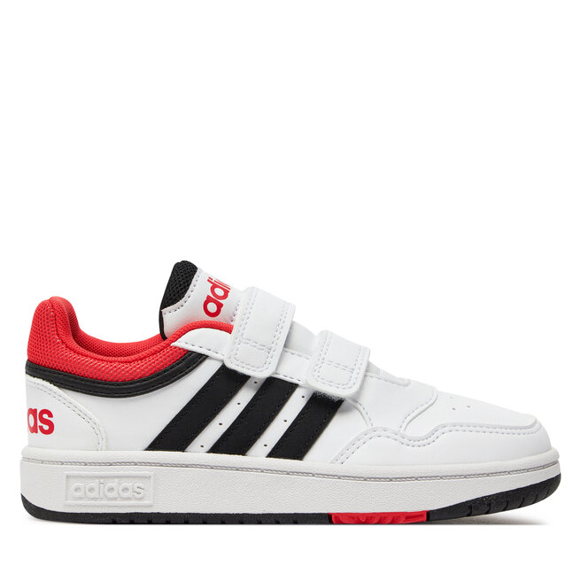Sneakersy adidas Hoops Lifestyle H03863 Biały - chłopięce