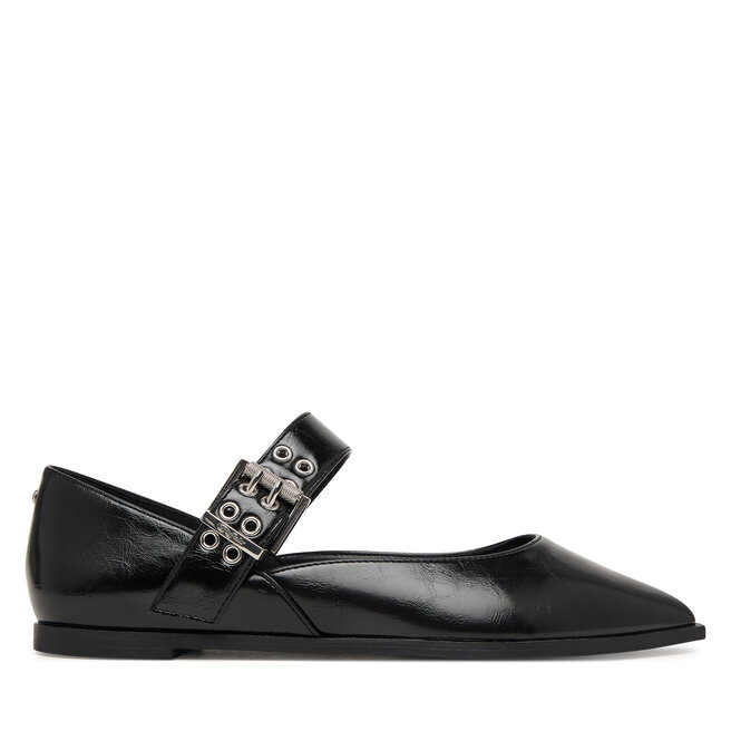Baleriny Buffalo Marly Riv 1621044 Czarny -