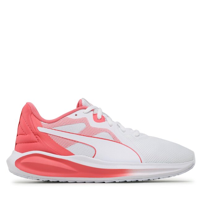 Sneakersy Puma Twitch Runner Twist Jr 389696 03 Biały - dziewczęce