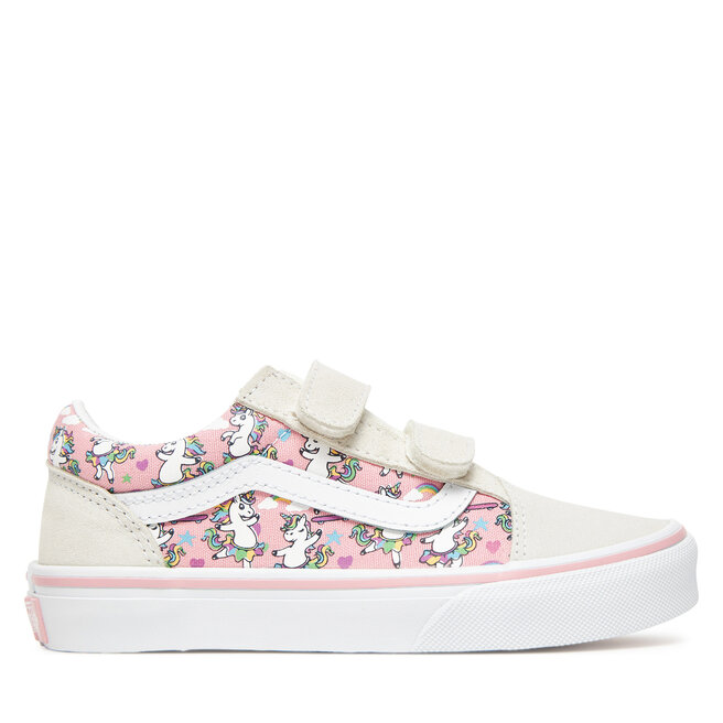 Tenisówki Vans Old Skool V VN000CYDCY71 Écru - dziewczęce