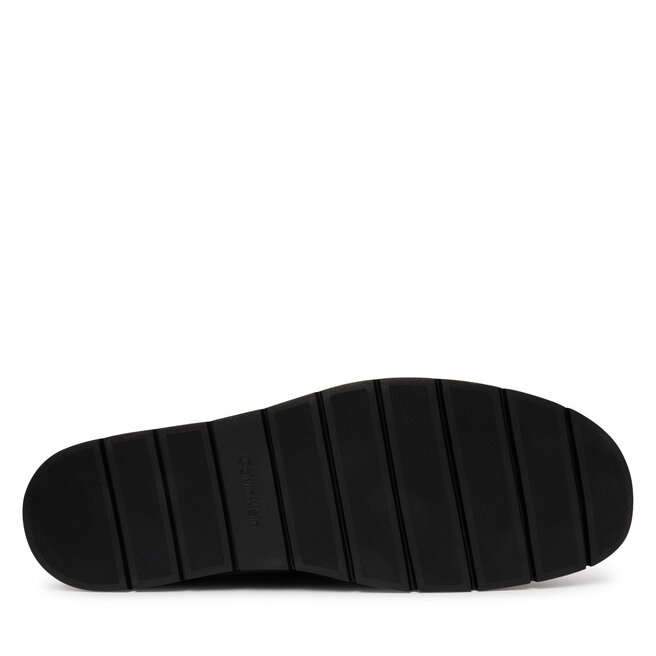 Trzewiki Calvin Klein Hybrid City Lug Mid Boot F Lth HM0HM02260 Czarny - męskie