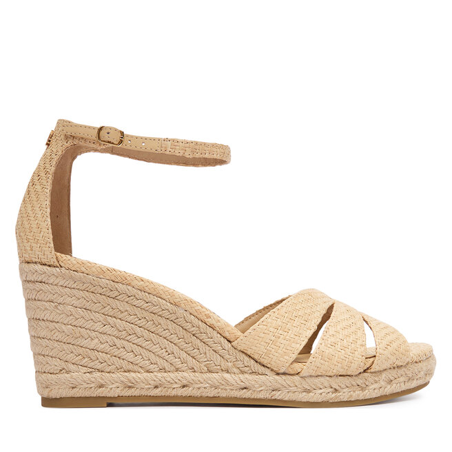 Espadryle LAUREN RALPH LAUREN 802P10424001 Beżowy - kobiece