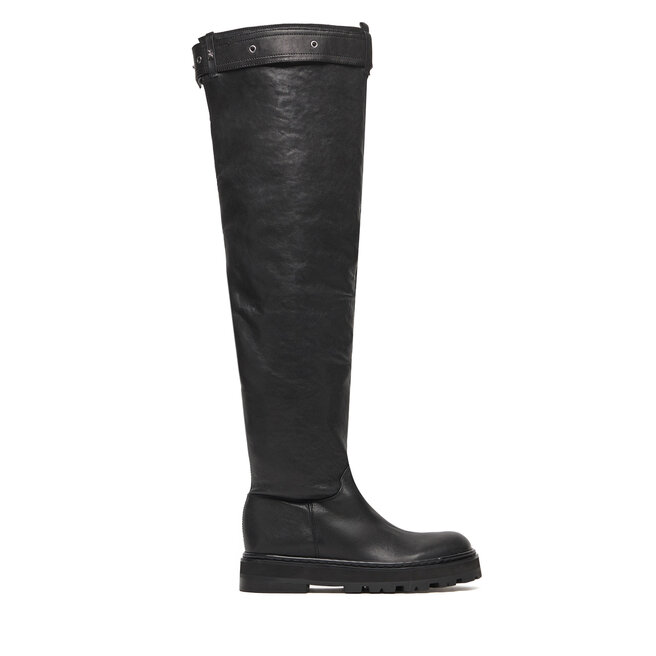 Kozaki Patrizia Pepe 8Y0142 L005 Czarny - kobiece