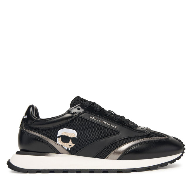 Sneakersy KARL LAGERFELD Kairo KL61131N Czarny - kobiece