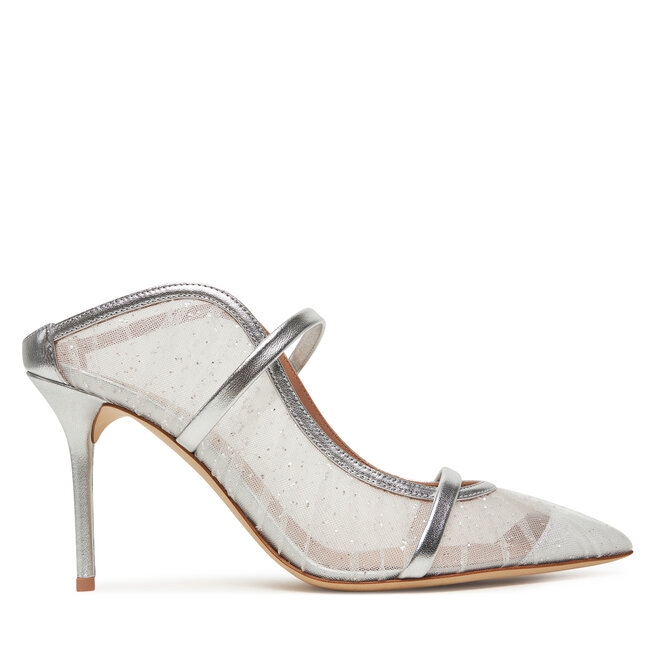 Szpilki MALONE SOULIERS Maureen 85-263 Srebrny - kobiece