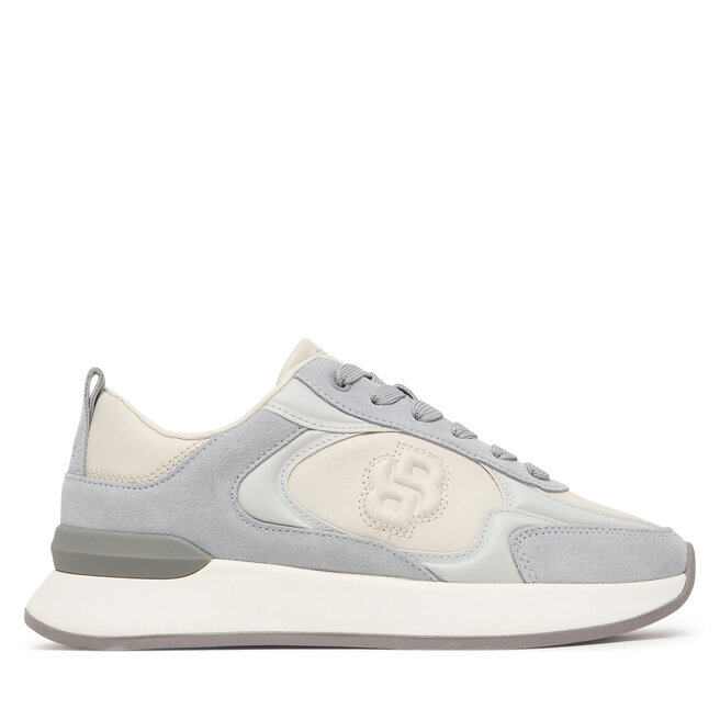 Sneakersy BOSS B Icon Runn 50573813 Szary - kobiece