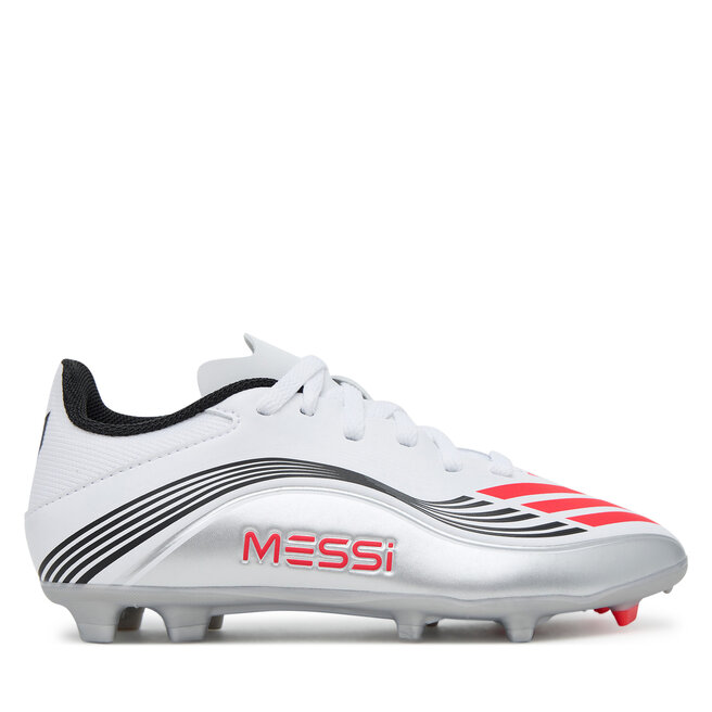 Buty do piłki nożnej adidas F50 Messi League JP7454 Biały - dziecięce