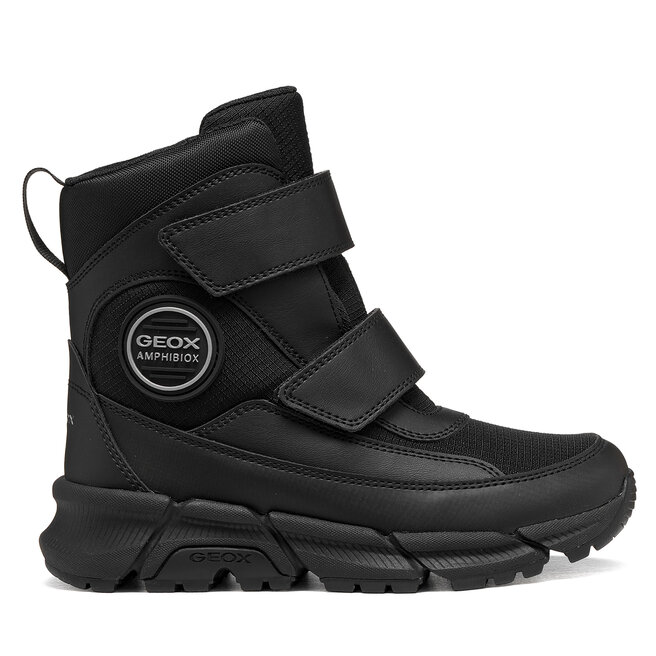 Trzewiki Geox J Flexyper Plus Boy B Abx J66LCG 0FU54 C9999 S Czarny - chłopięce