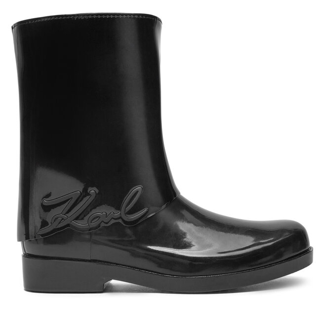 Kalosze KARL LAGERFELD Kalosh KL47064S Czarny - kobiece
