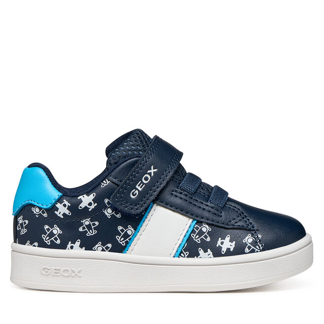 Sneakersy Geox B Eclyper Boy B455LA 000BC CF44D D Granatowy - chłopięce