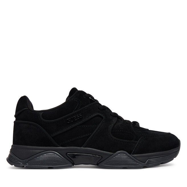 Sneakersy Guess FLFCOL SUE12 Czarny - kobiece