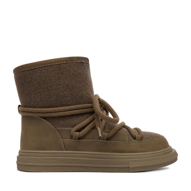 Śniegowce DeeZee DZ-AW08 Khaki - kobiece