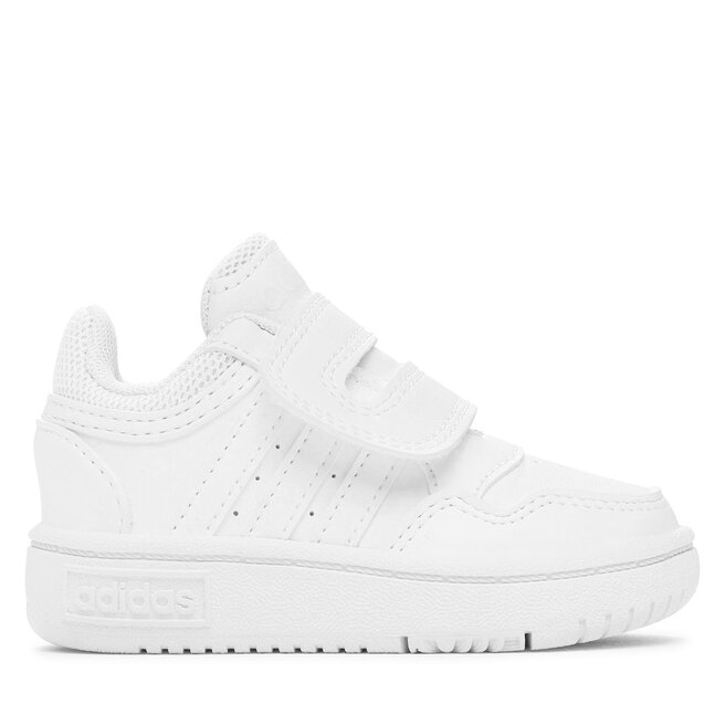 Sneakersy adidas Hoops GW0442 Biały - chłopięce