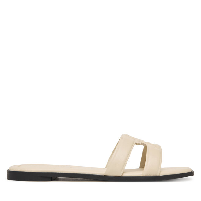Klapki Tommy Hilfiger FW0FW08671 Écru -
