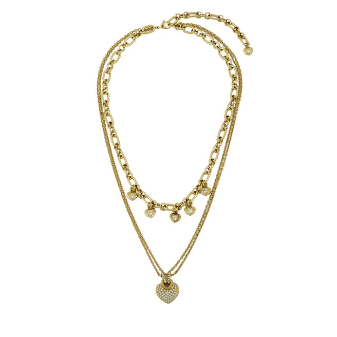 Naszyjnik Guess JUBN05 208JW Złoty -