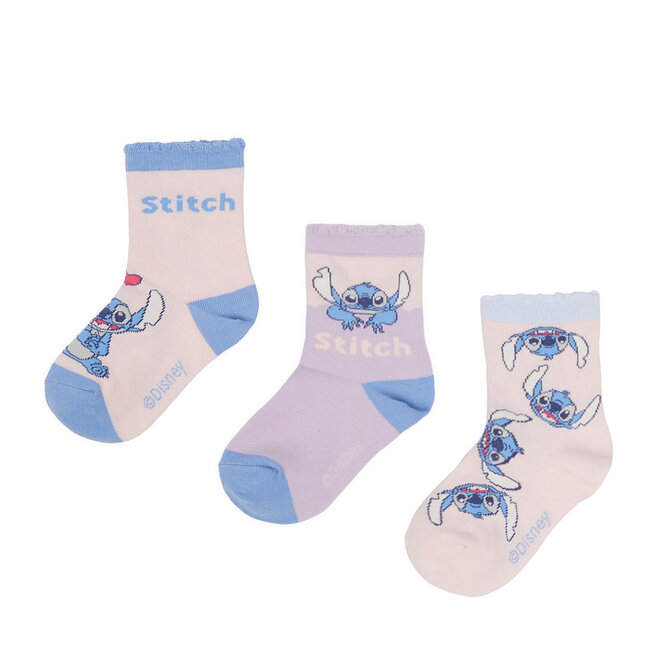 Skarpety długie Disney Classics CEO-ACCCS-AW26-205DCLS(3-PACK) Różowy - dziecięce