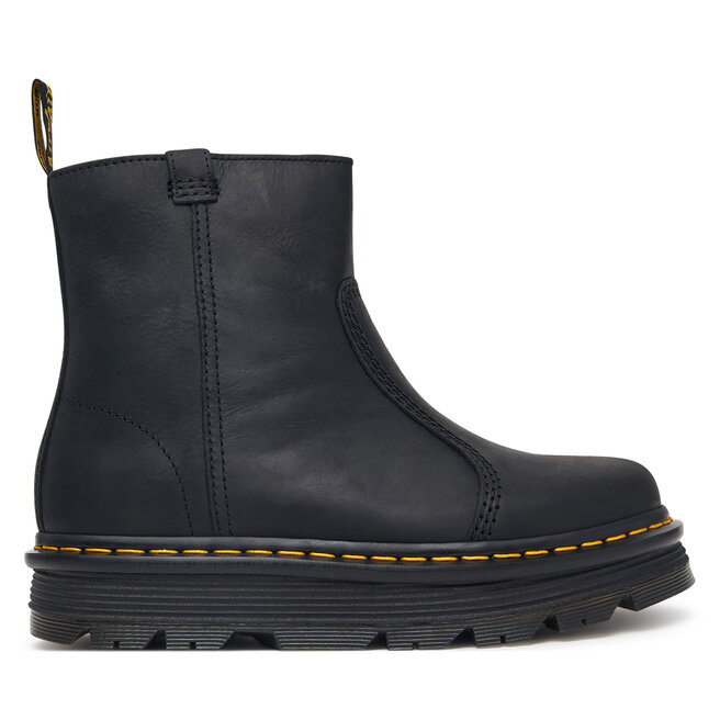 Botki Dr. Martens Zebzag Rigger Black Wyoming DM42662001 Czarny - kobiece