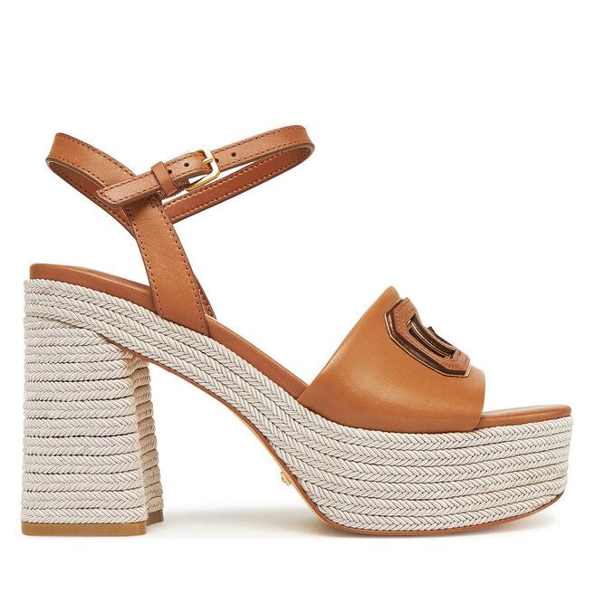 Espadryle Guess FLJFML LEA03 Brązowy - kobiece