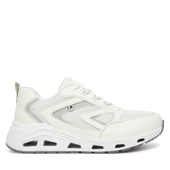Sneakersy Rieker N5205-80 Écru - kobiece