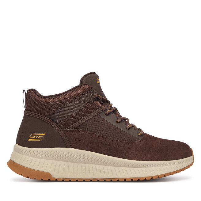 Trzewiki Skechers Bobs Squad 4 118414/BRN Brązowy - męskie
