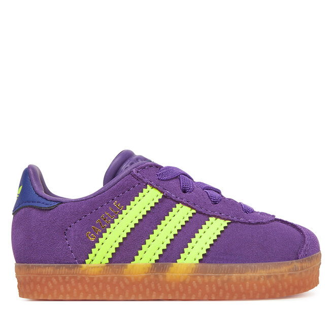 Sneakersy adidas Gazelle Comfort Closure JP7136 Fioletowy - chłopięce
