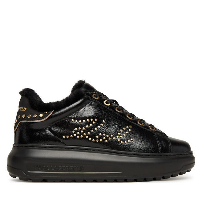 Sneakersy KARL LAGERFELD KL67511 Czarny - kobiece