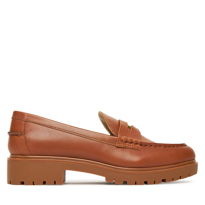 Mokasyny LAUREN RALPH LAUREN Marli 802967752002 Brązowy -