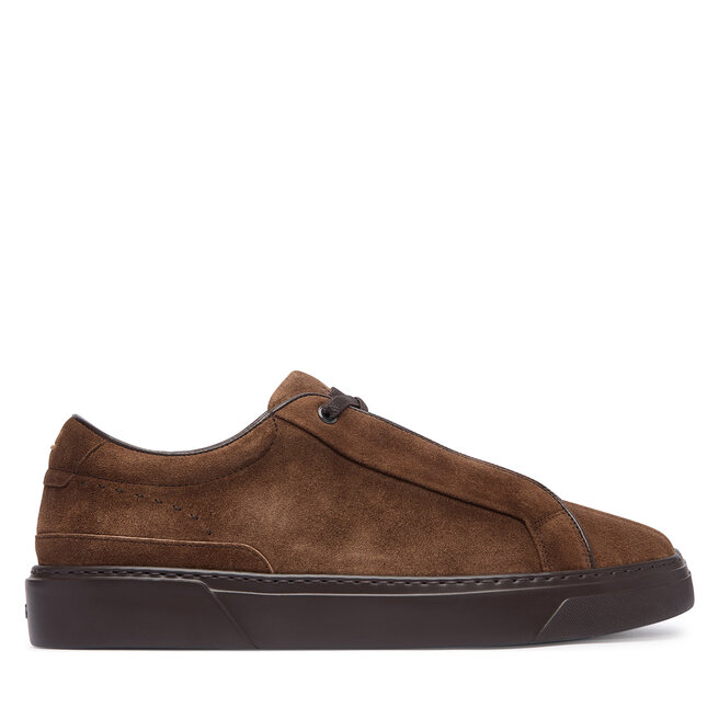 Sneakersy BOSS Gary 50534292 Brązowy - męskie